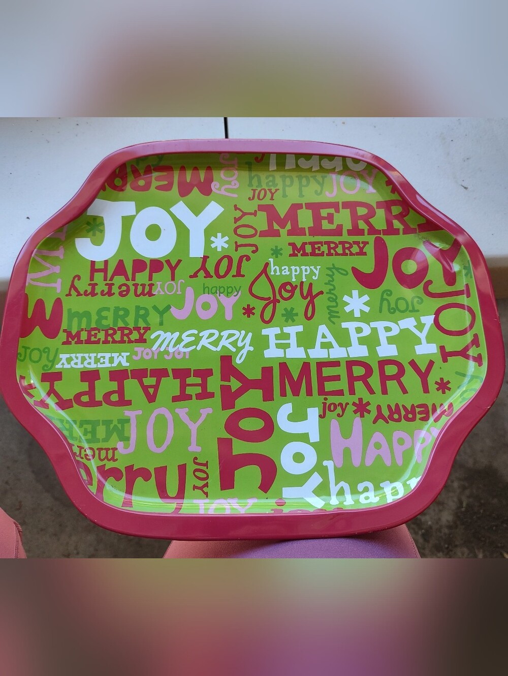 Holiday Serving Tray
